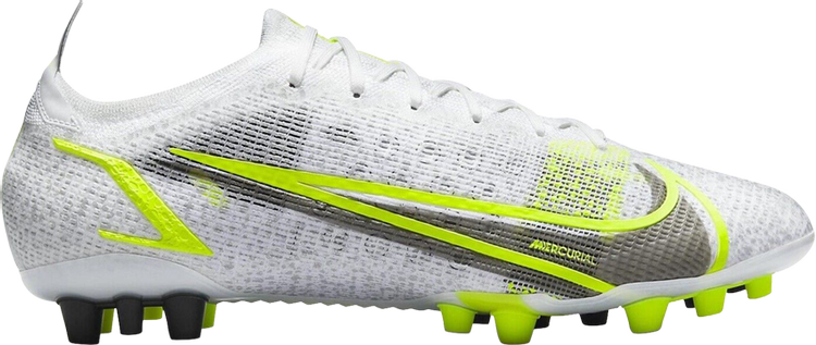 Nike Mercurial Vapor 14 Elite FG Silver Safari - White/Black/Metallic  Silver/Volt