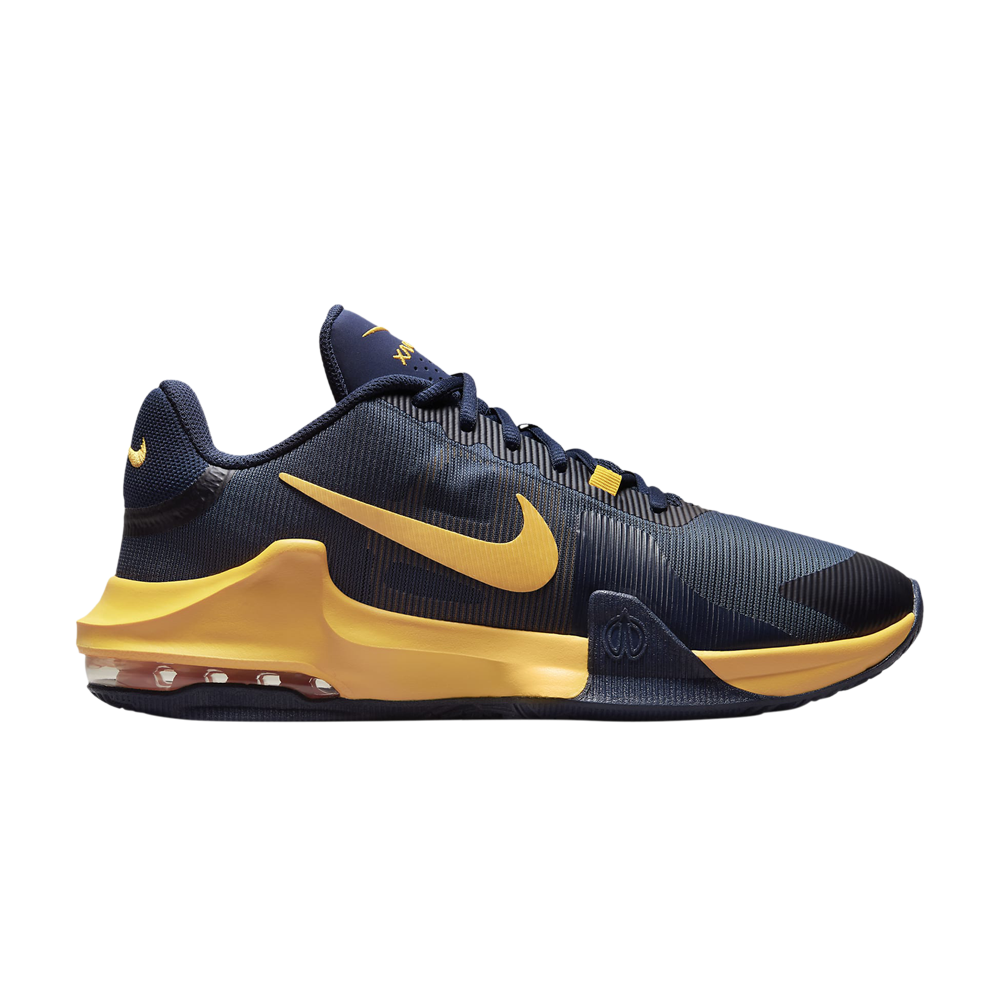 Pre-owned Nike Air Max Impact 4 'midnight Navy University Gold' In Blue