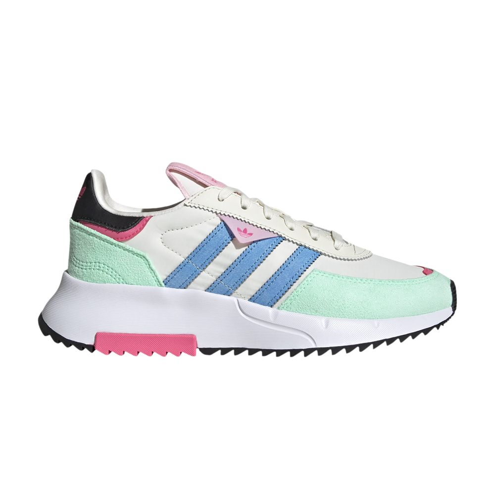 Pre-owned Adidas Originals Wmns Retropy F2 'pulse Mint Blue' In White