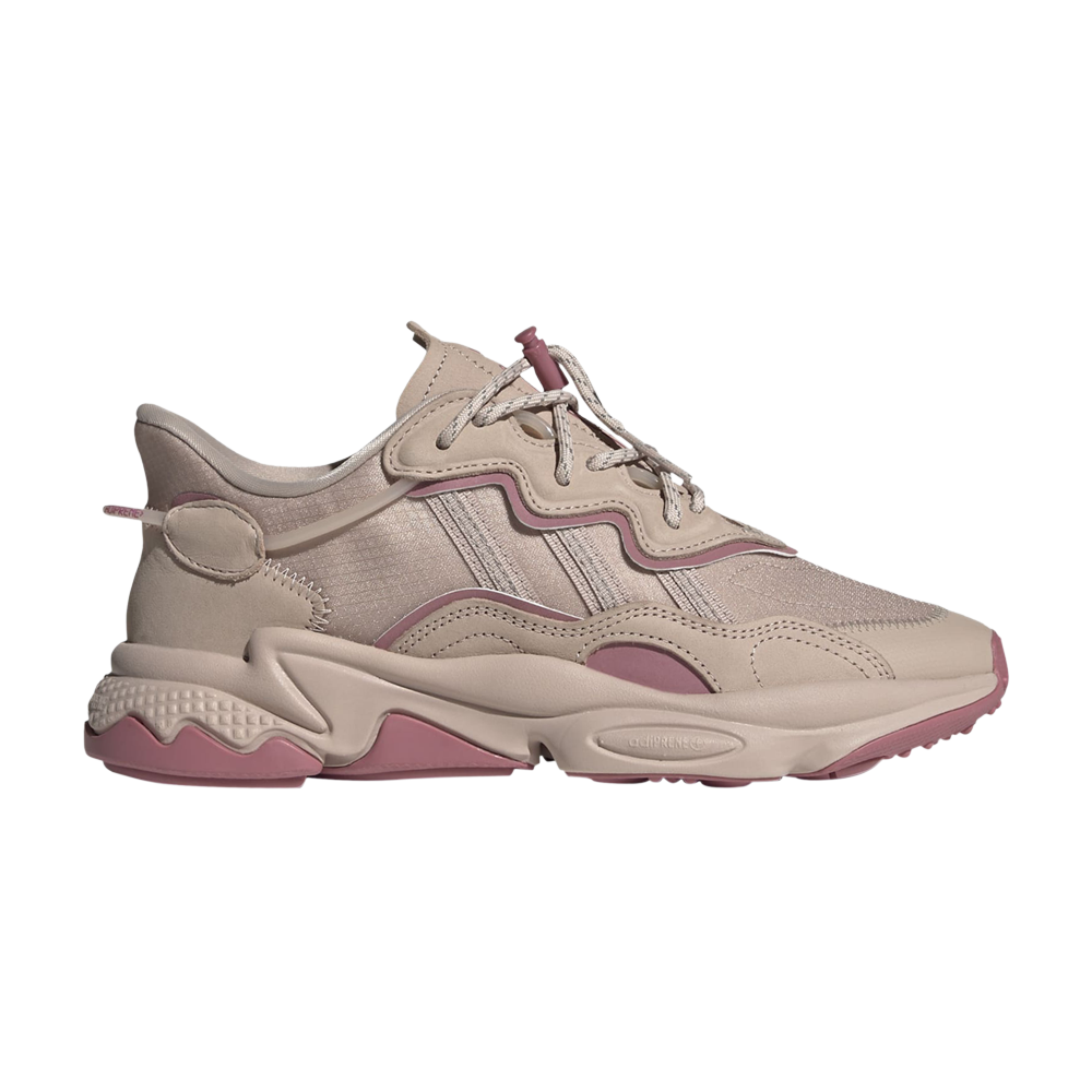 Pre-owned Adidas Originals Wmns Ozweego 'wonder Taupe' In Pink