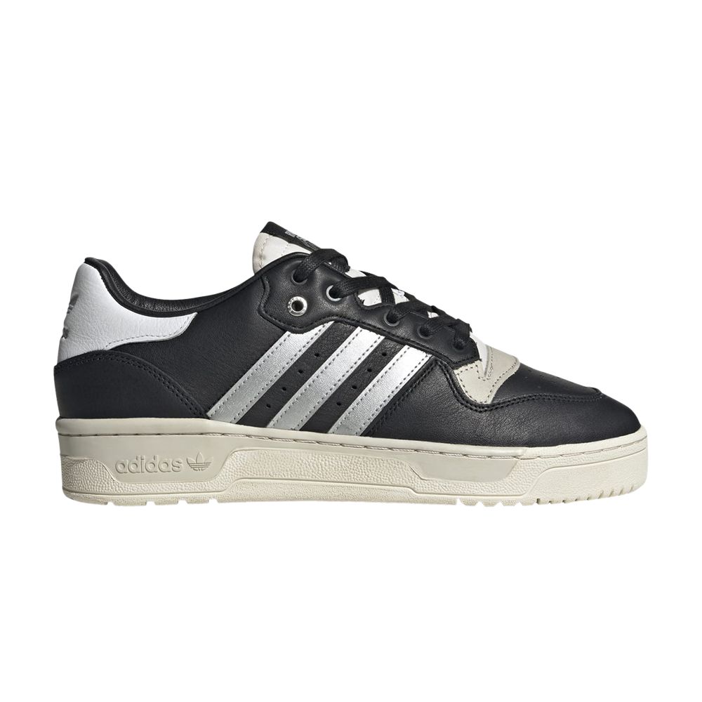 ADIDAS ORIGINALS RIVALRY LOW CONSORTIUM 'BLACK SILVER'