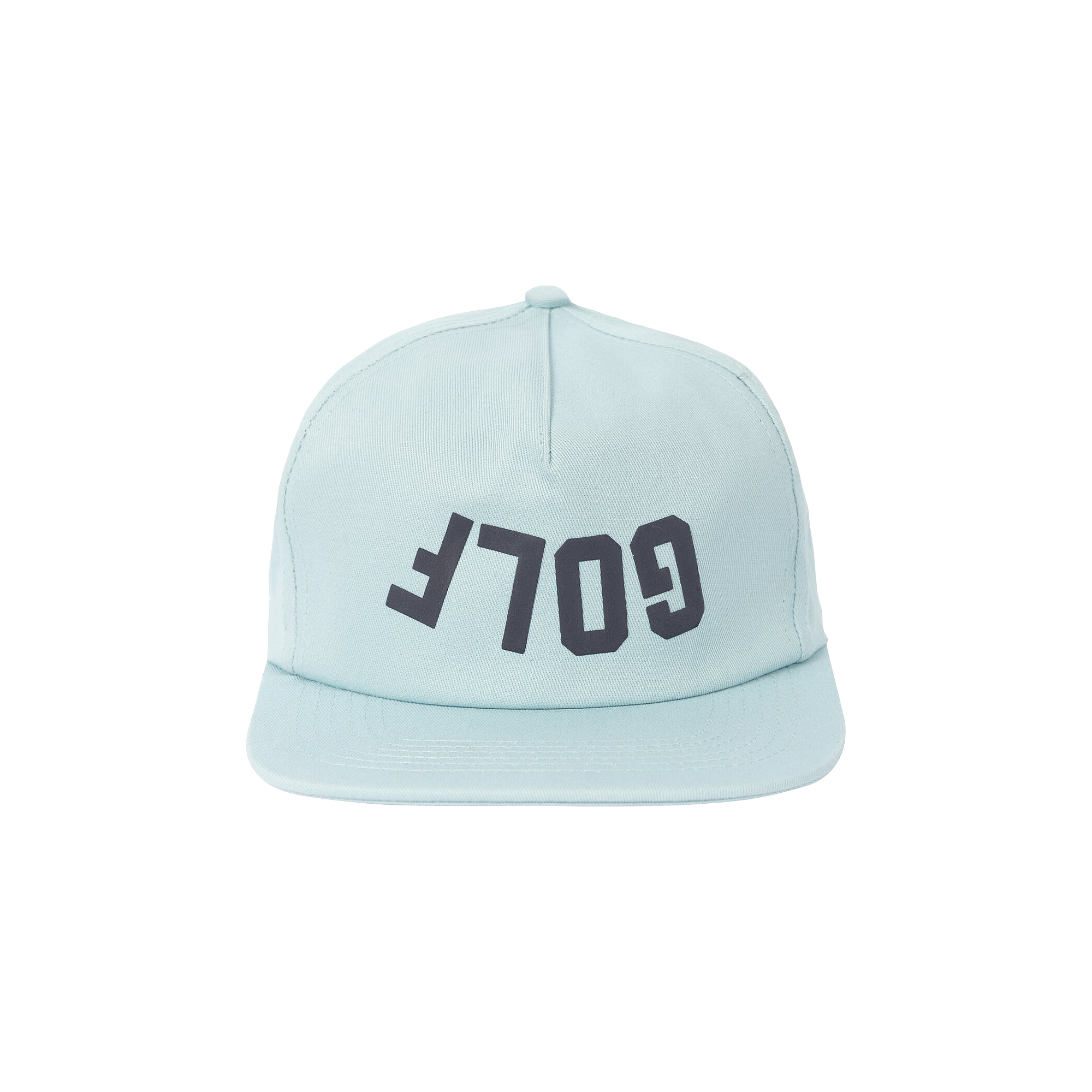 Pre-owned Golf Wang College 5 Panel Snapback 'starlight Blue'