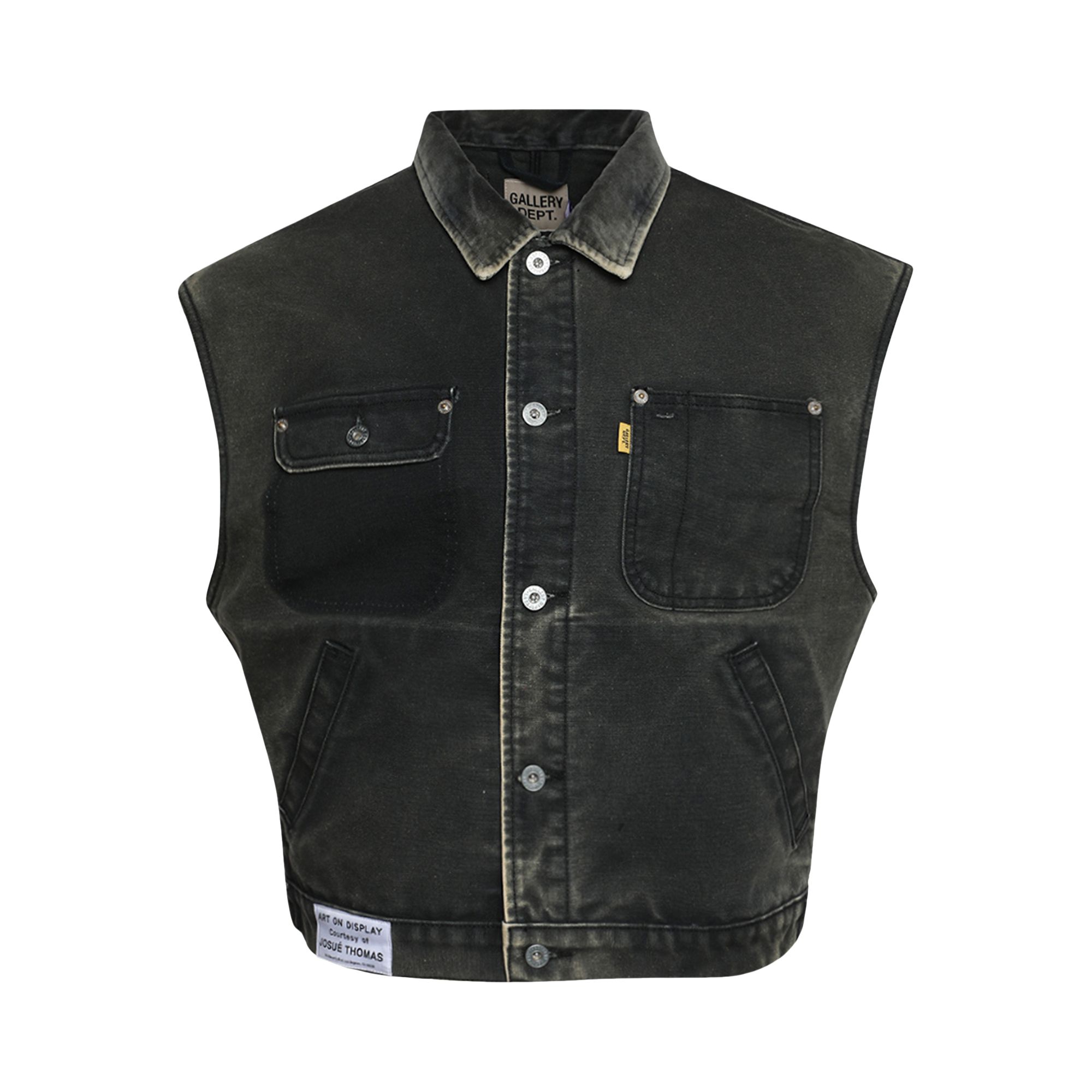 Pre-owned Gallery Dept. Logan Vest 'black' | Men's Size L