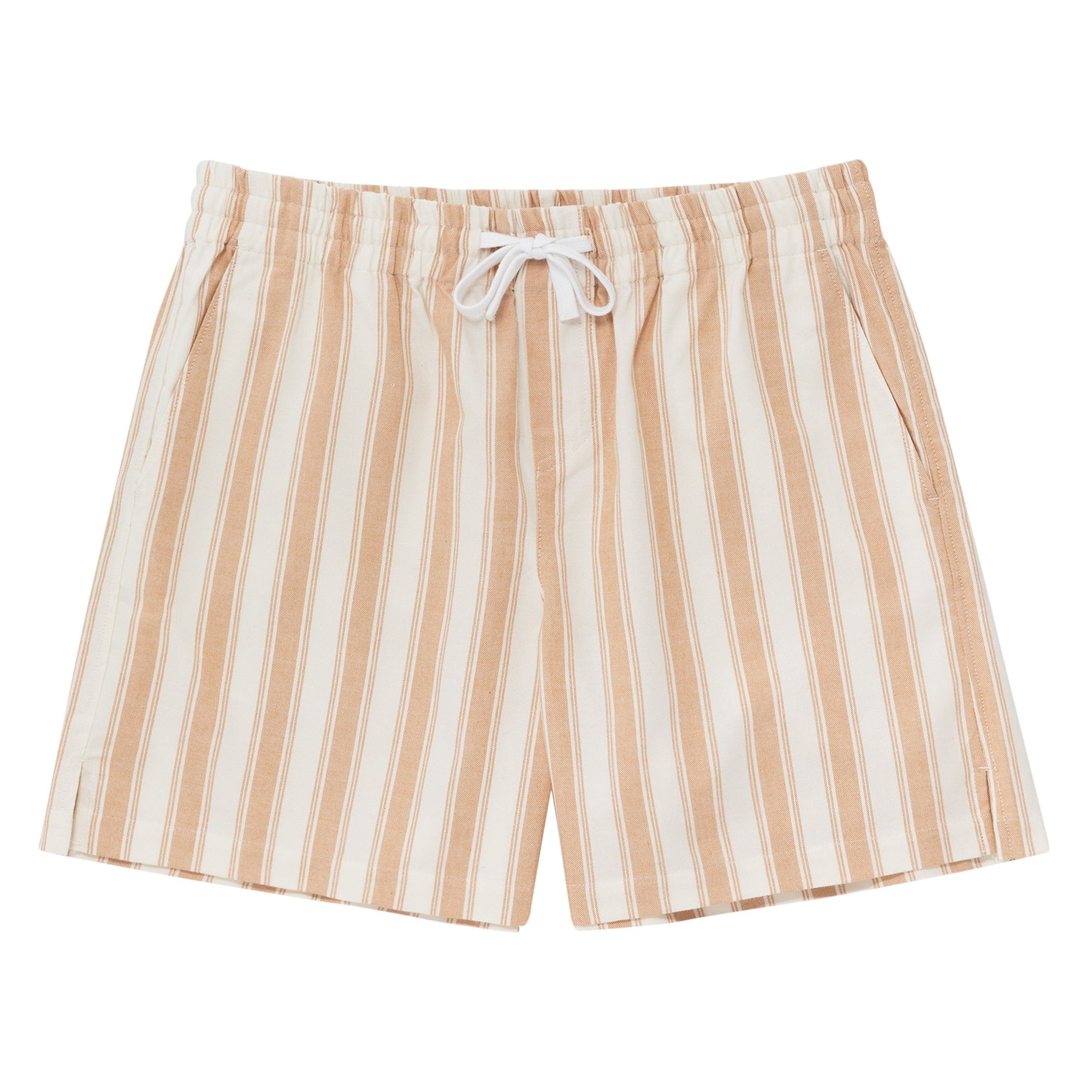 Pre-owned Aimé Leon Dore Striped Drawstring Short 'khaki Stripe' | Multi-color | Men's Size Xs