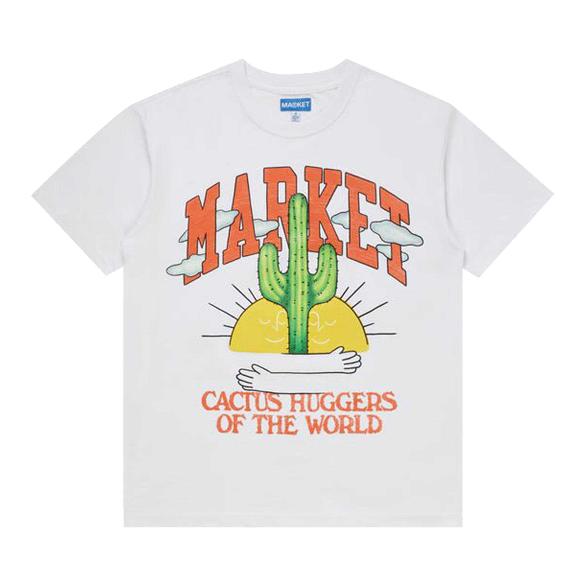 Pre-owned Market Cactus Lovers T-shirt 'white'