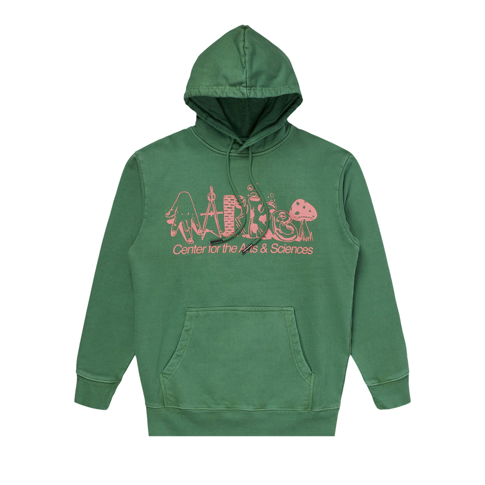 Pre-owned Market Smiley Arts & Sciences Hoodie 'sage' | Green | Men's Size S