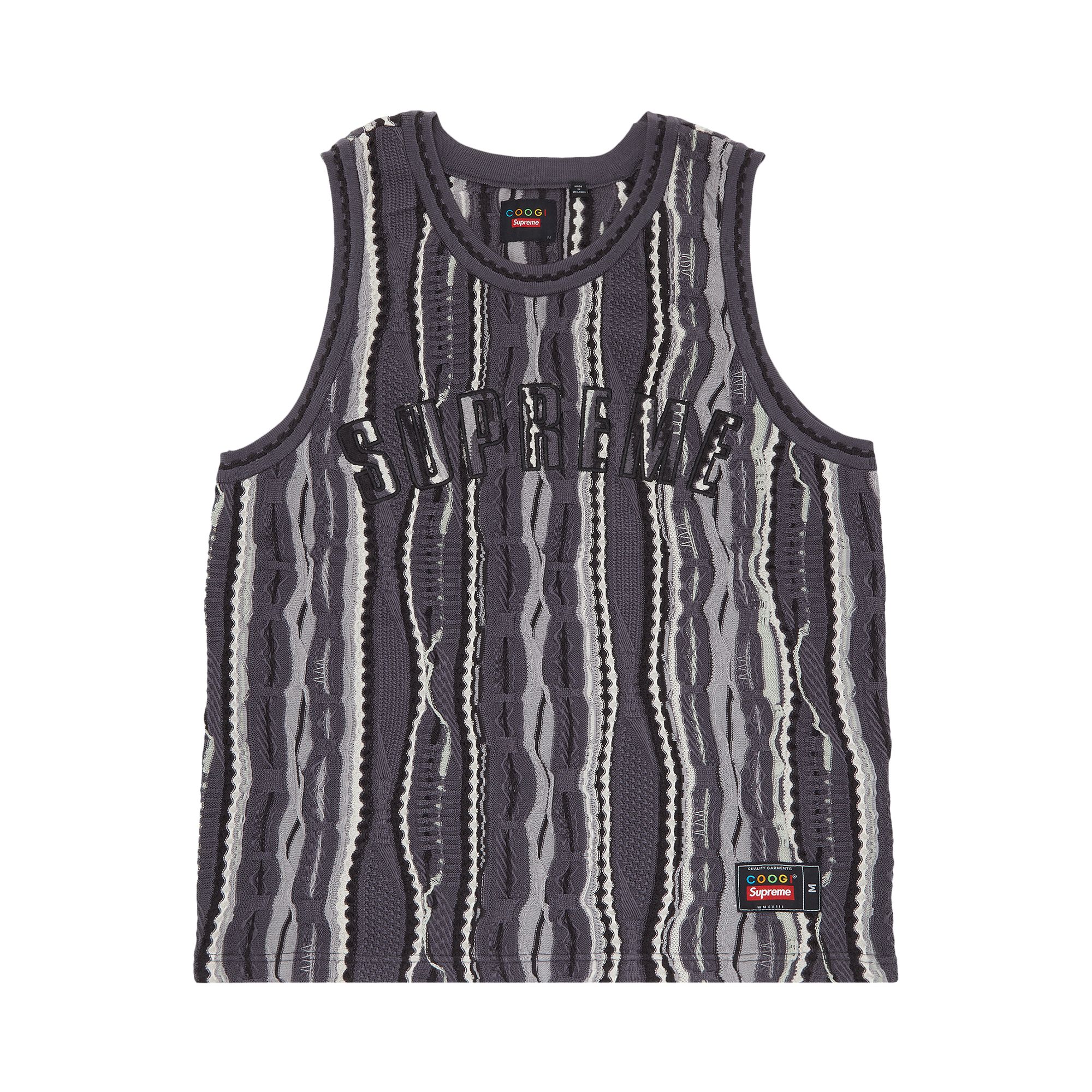 SUPREME SUPREME X COOGI BASKETBALL JERSEY 'BLACK'