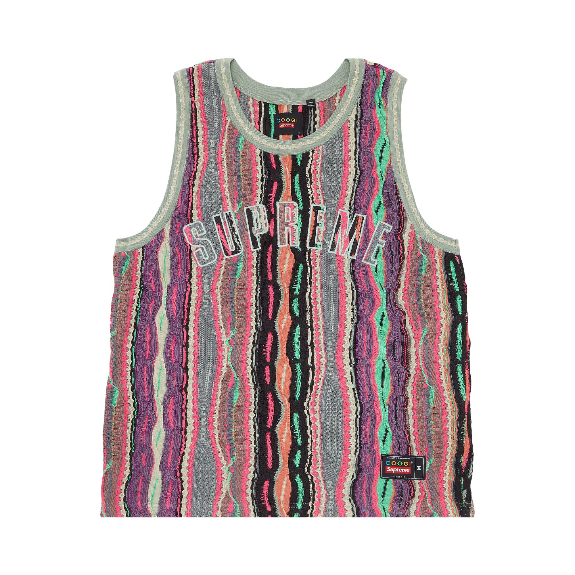 SUPREME SUPREME X COOGI BASKETBALL JERSEY 'MULTICOLOR'