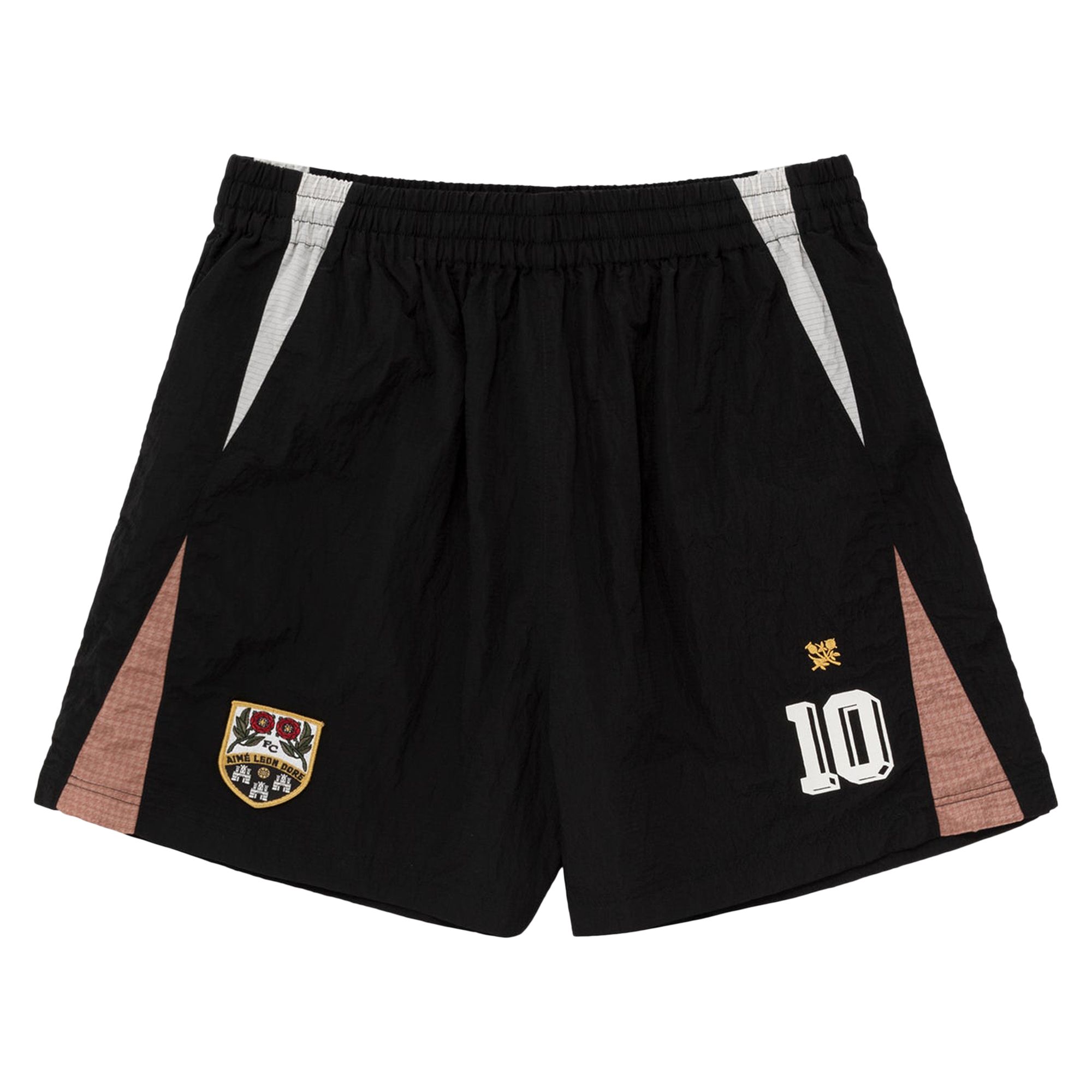 Pre-owned Aimé Leon Dore Team Soccer Short 'jet Black' | Men's Size S