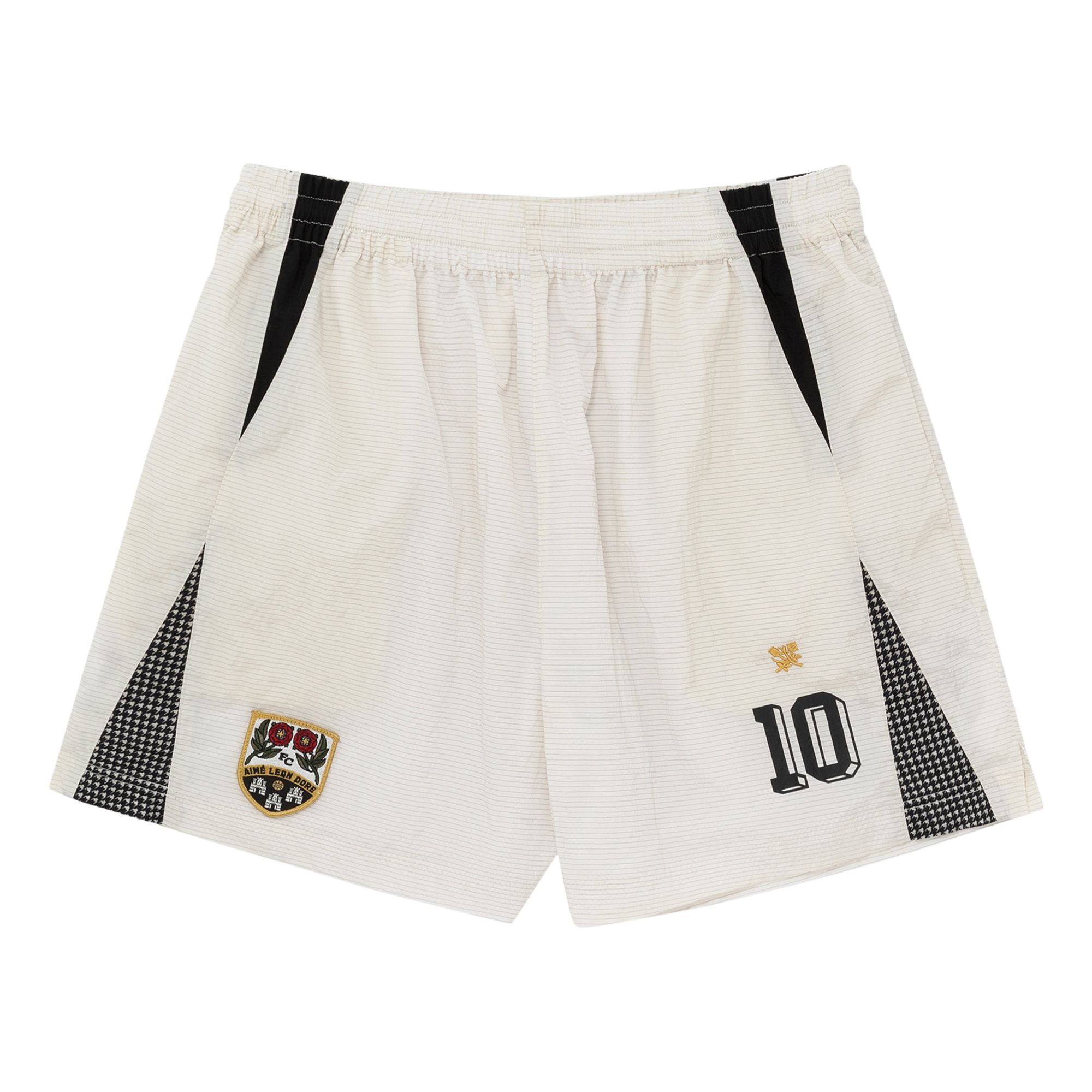 Pre-owned Aimé Leon Dore Team Soccer Short 'pristine' | White | Men's Size Xl