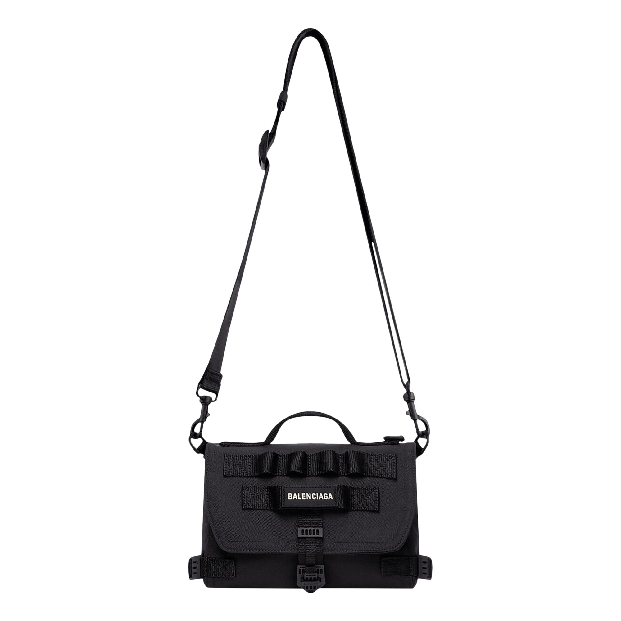 Pre-owned Balenciaga Army Messenger Bag 'black'