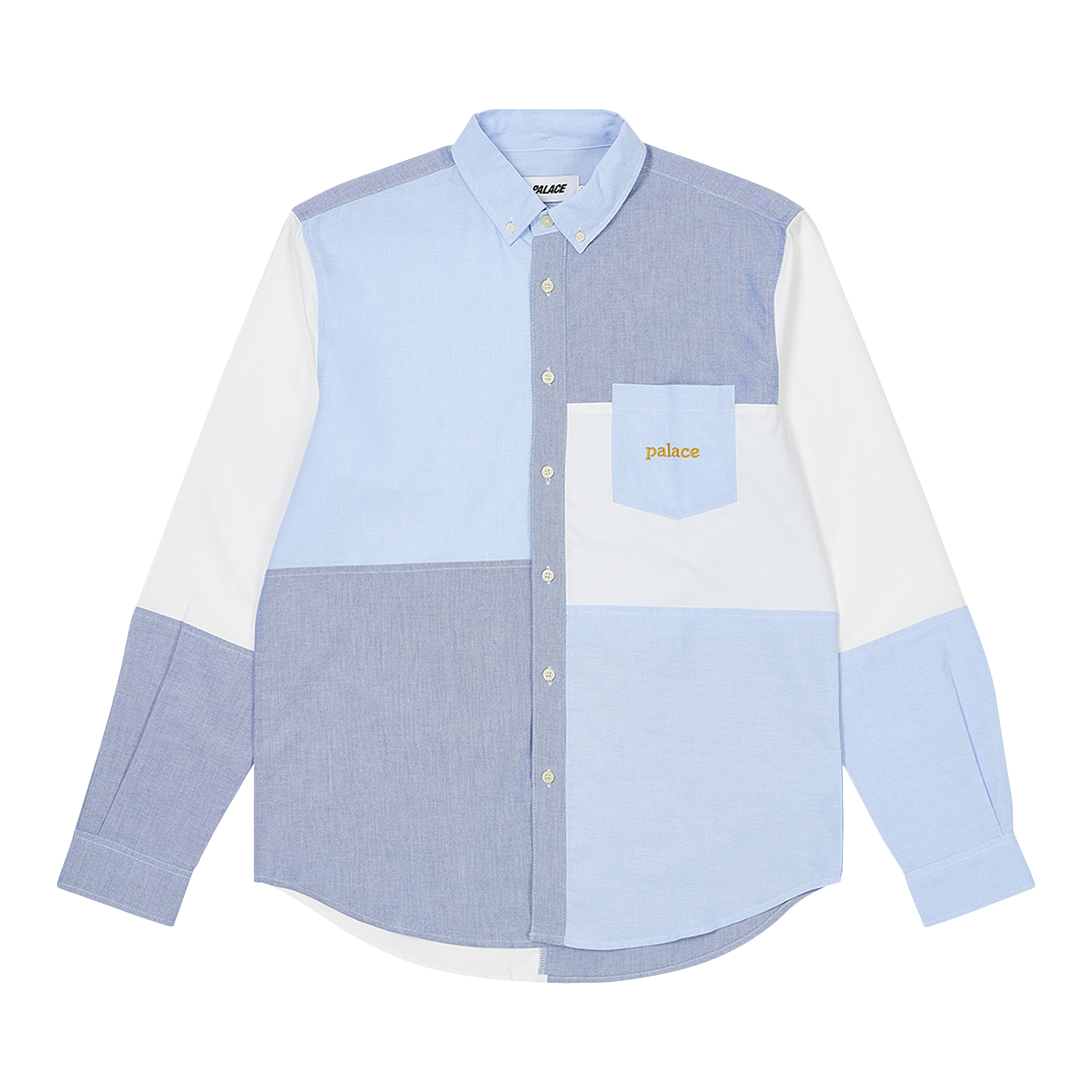 Pre-owned Palace Oxford Shirt 'multi' In Multi-color