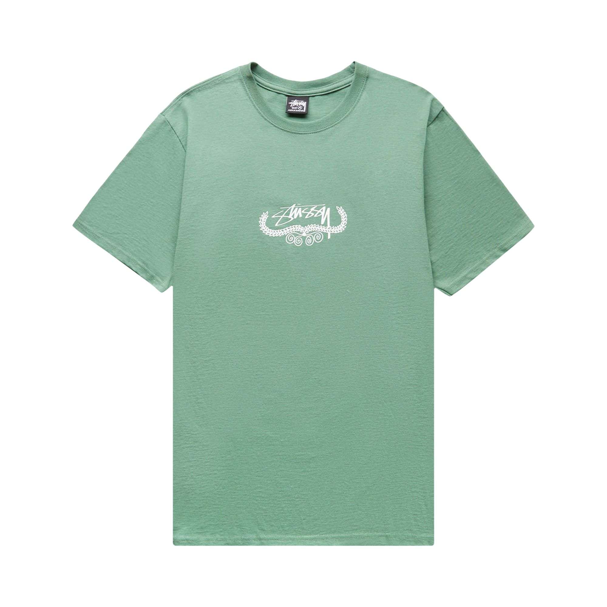 Stussy Wreath Tee 'Green' | Men's Size M