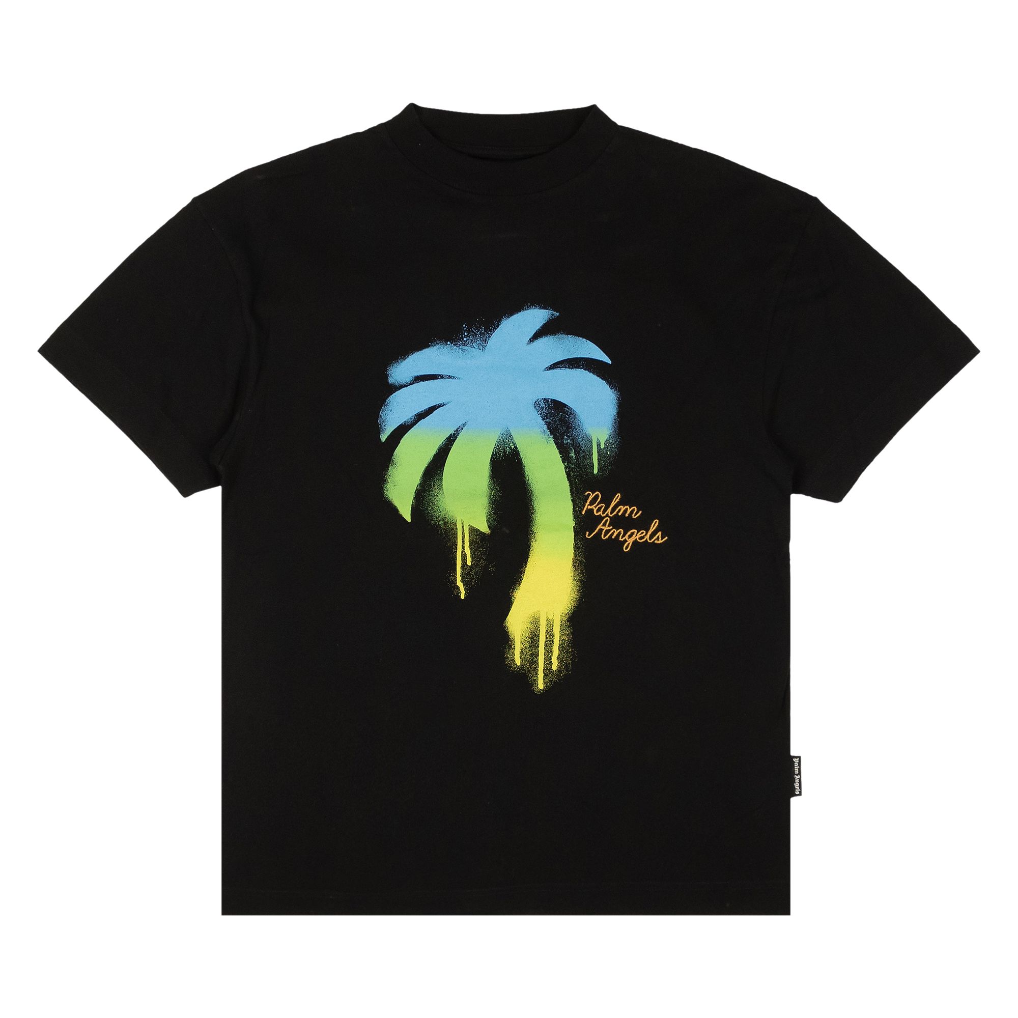 Palm Angels The Palm Classic Tee 'Black/Green' | Men's Size L