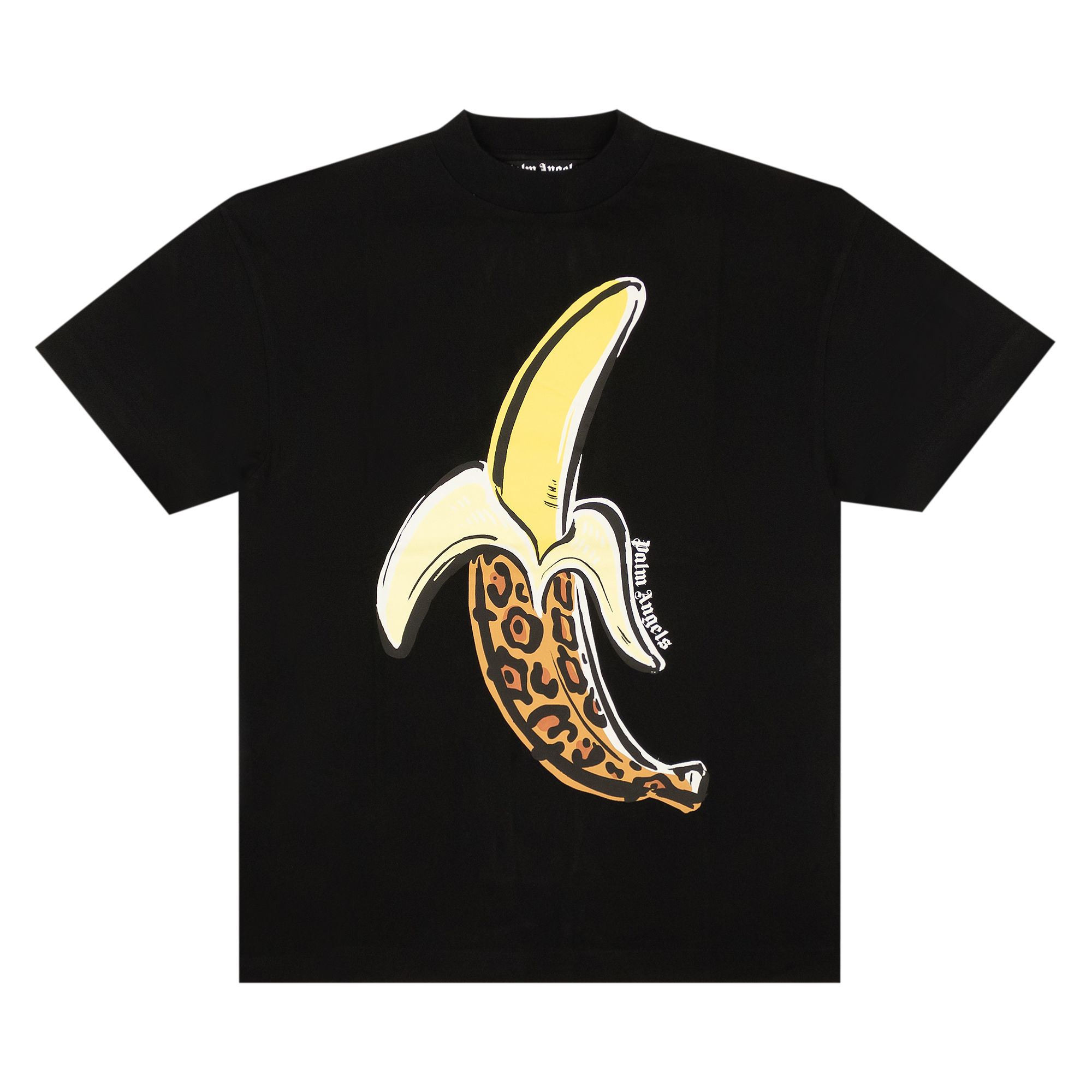 Palm Angels Banana Classic Tee 'Black/Yellow' | Men's Size L