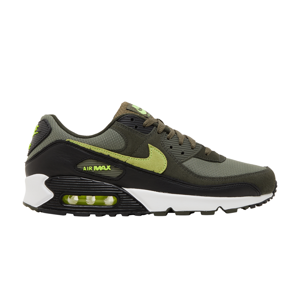 Pre-owned Nike Air Max 90 'sequoia Volt' In Green