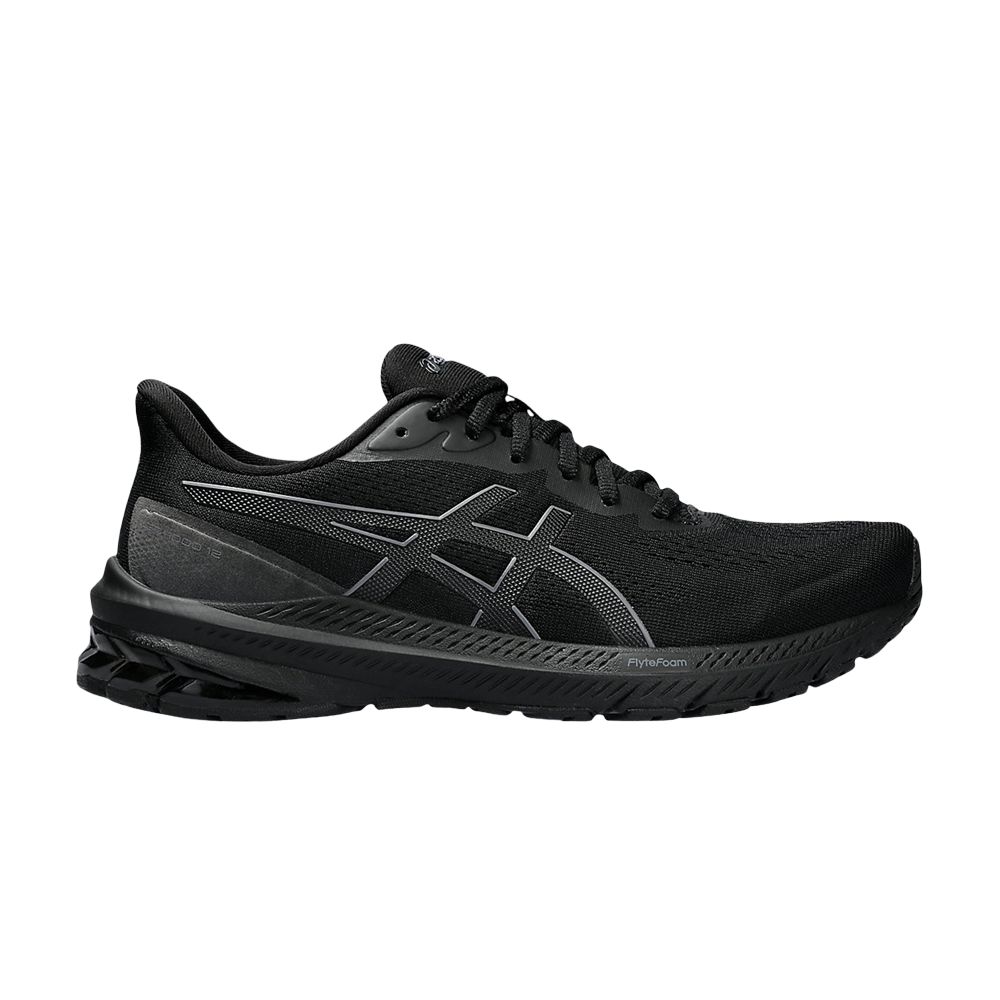 Pre-owned Asics Wmns Gt 1000 12 Wide 'black Carrier Grey'