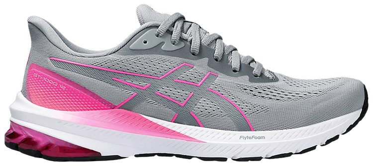 Asics Wmns GT 1000 12 Wide Sheet Rock Hot Pink