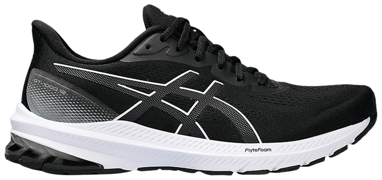 Asics Wmns GT 1000 12 Black White