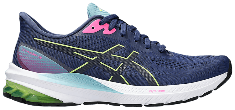 Asics Wmns GT 1000 12 Deep Ocean Lime