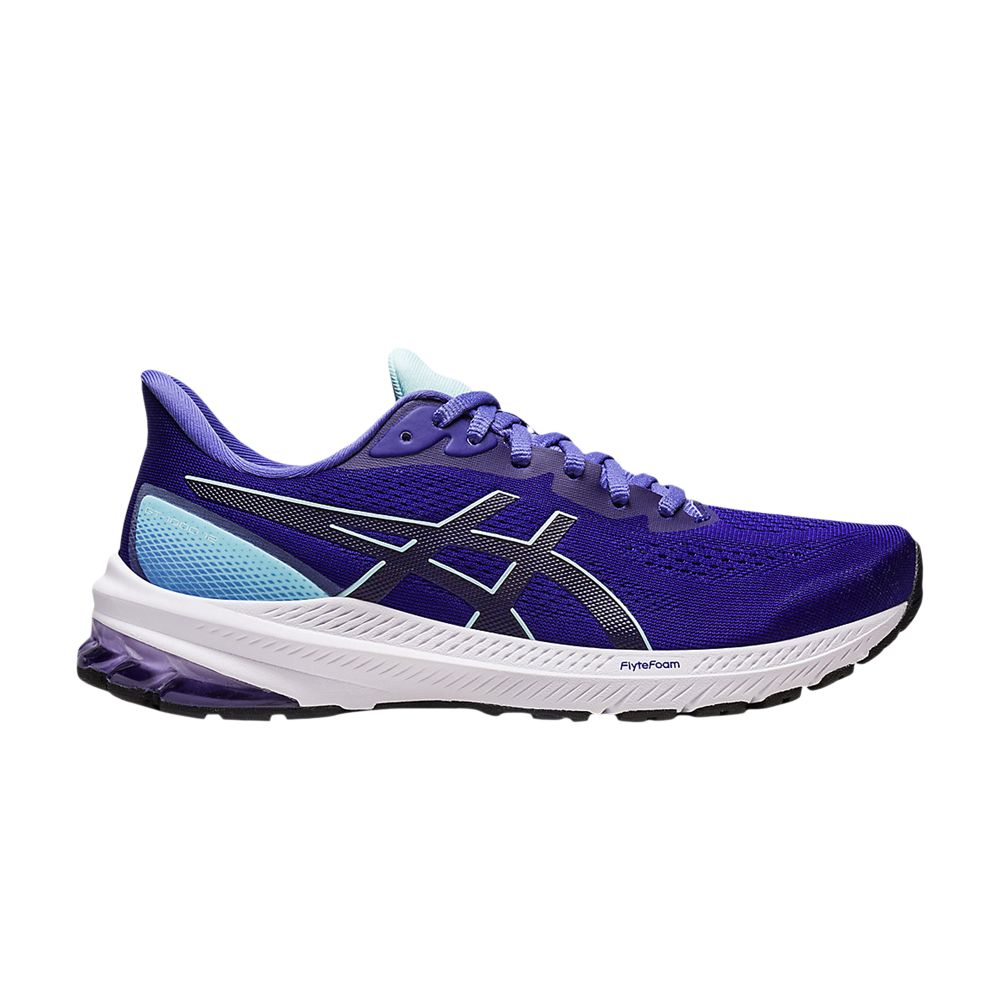 Pre-owned Asics Wmns Gt 1000 12 'eggplant Aquamarine' In Blue