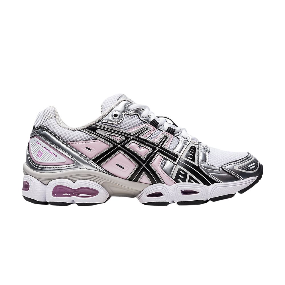 ASICS WMNS GEL NIMBUS 9 'WHITE LIGHT PINK'