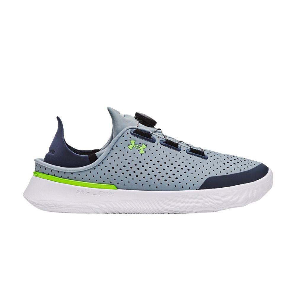 Under Armour SlipSpeed 'Harbor Blue Lime' | Men's Size 9 - 3026197-402