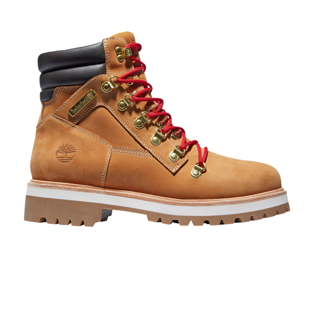 Pre-owned Timberland 6 Inch Holiday Luxe Premium Boot 'wheat' In Tan