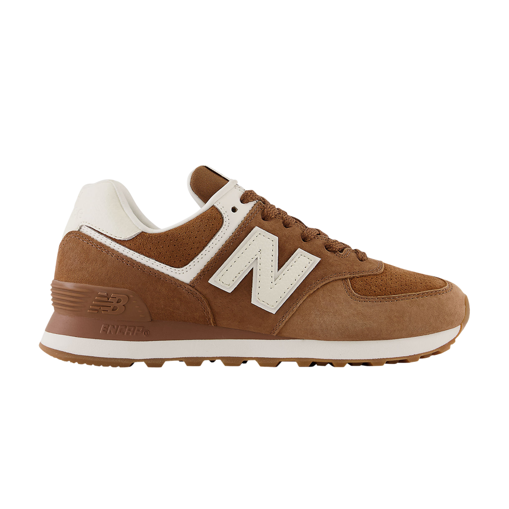 Pre-owned New Balance Wmns 574 'true Brown'