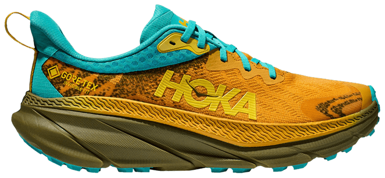 HOKA Challenger ATR 7 GORE TEX Golden Yellow Avocado