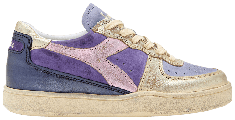 Diadora Wmns Mi Basket Low Metal   Twilight Violet