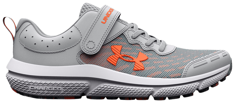 Under Armour Assert 10 AC PS Grey Orange Blast