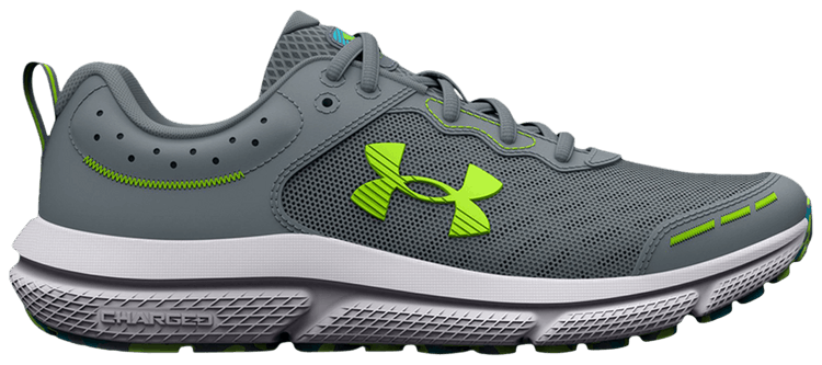 Under Armour Assert 10 AC GS Wide Gravel Lime Surge