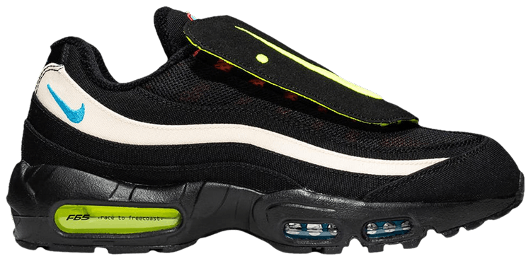 IDK x Nike Air Max 95 Free Coast   Black Canvas Friends  Family