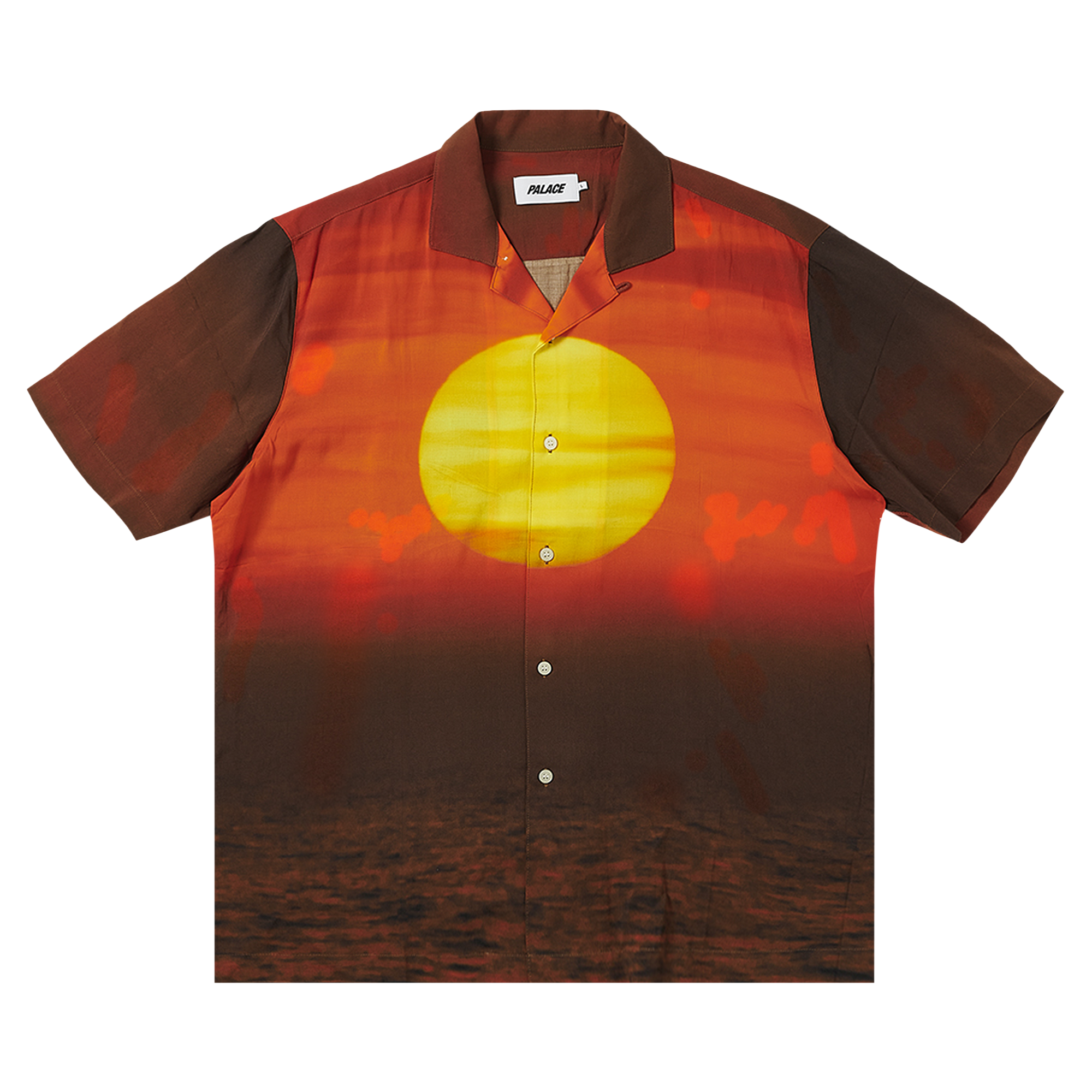 Pre-owned Palace Ultimate Chill Shirt 'tiger Orange'