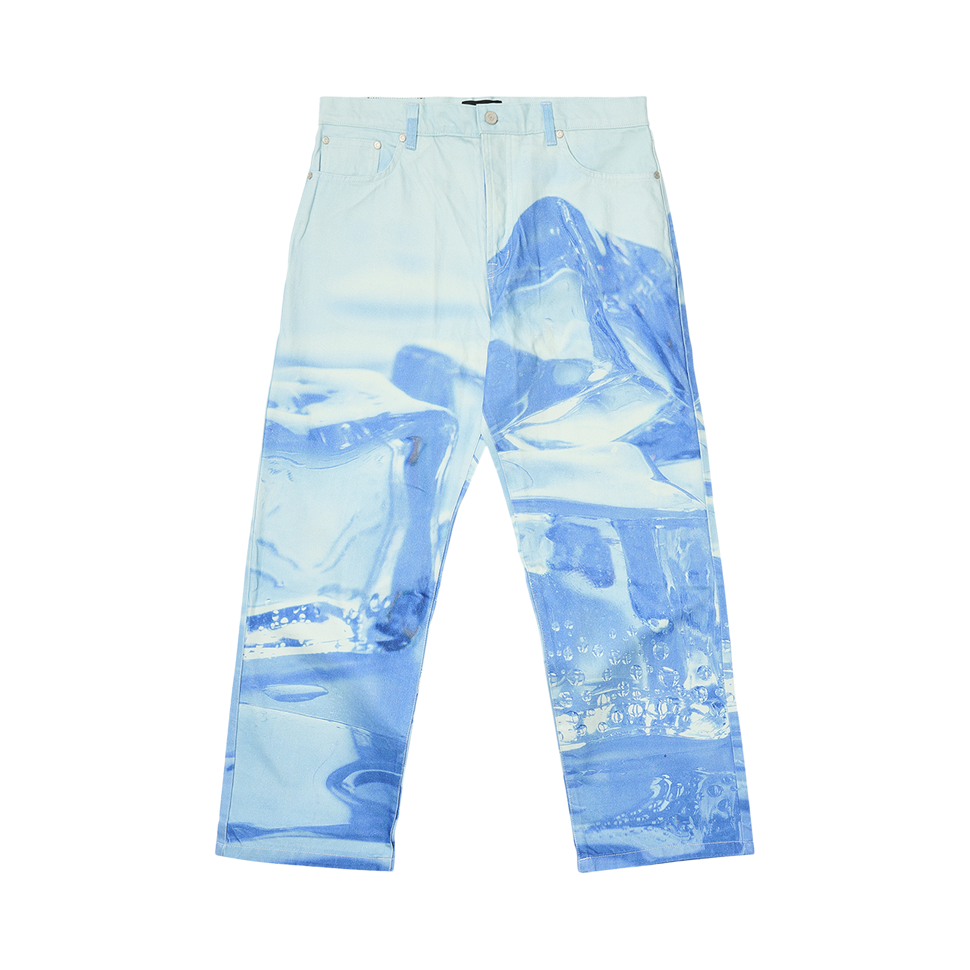 Pre-owned Palace Ultimate Chill Baggier Jean 'crystalised Blue'