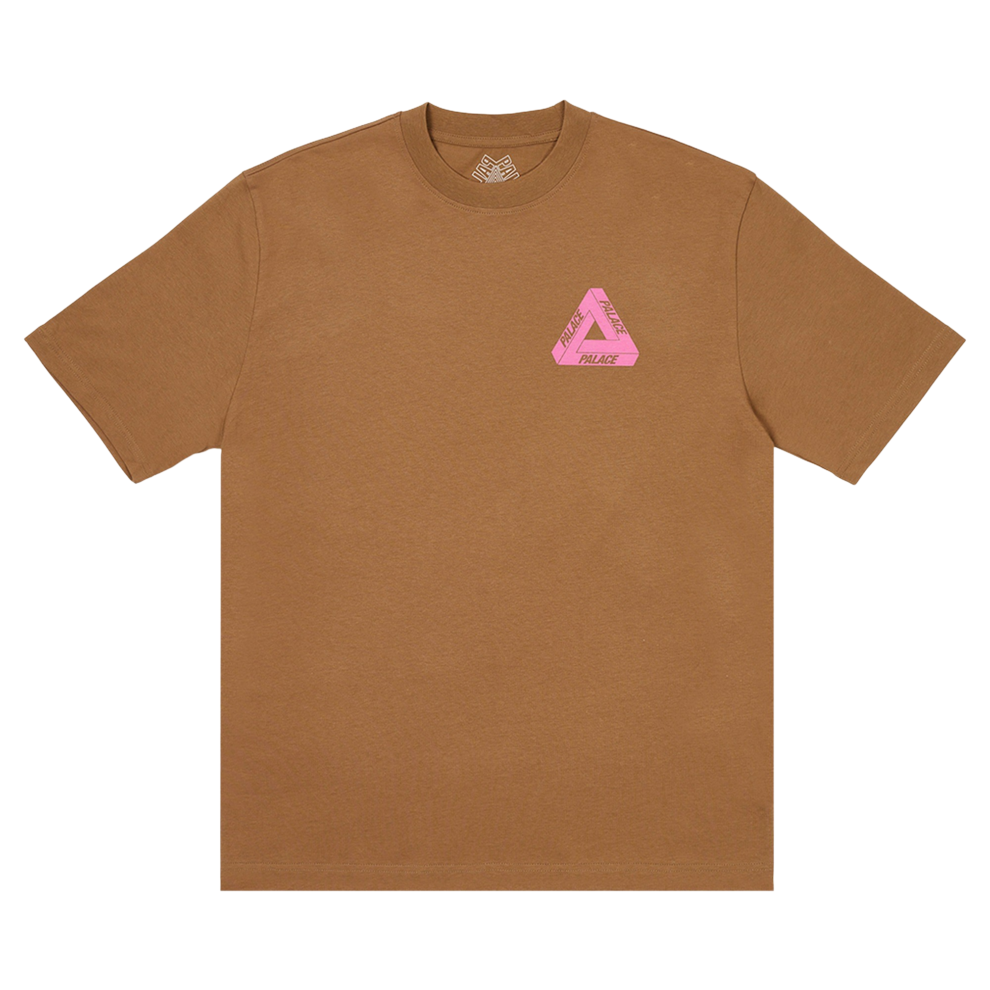 Pre-owned Palace Tri-twister T-shirt 'mocha' In Brown