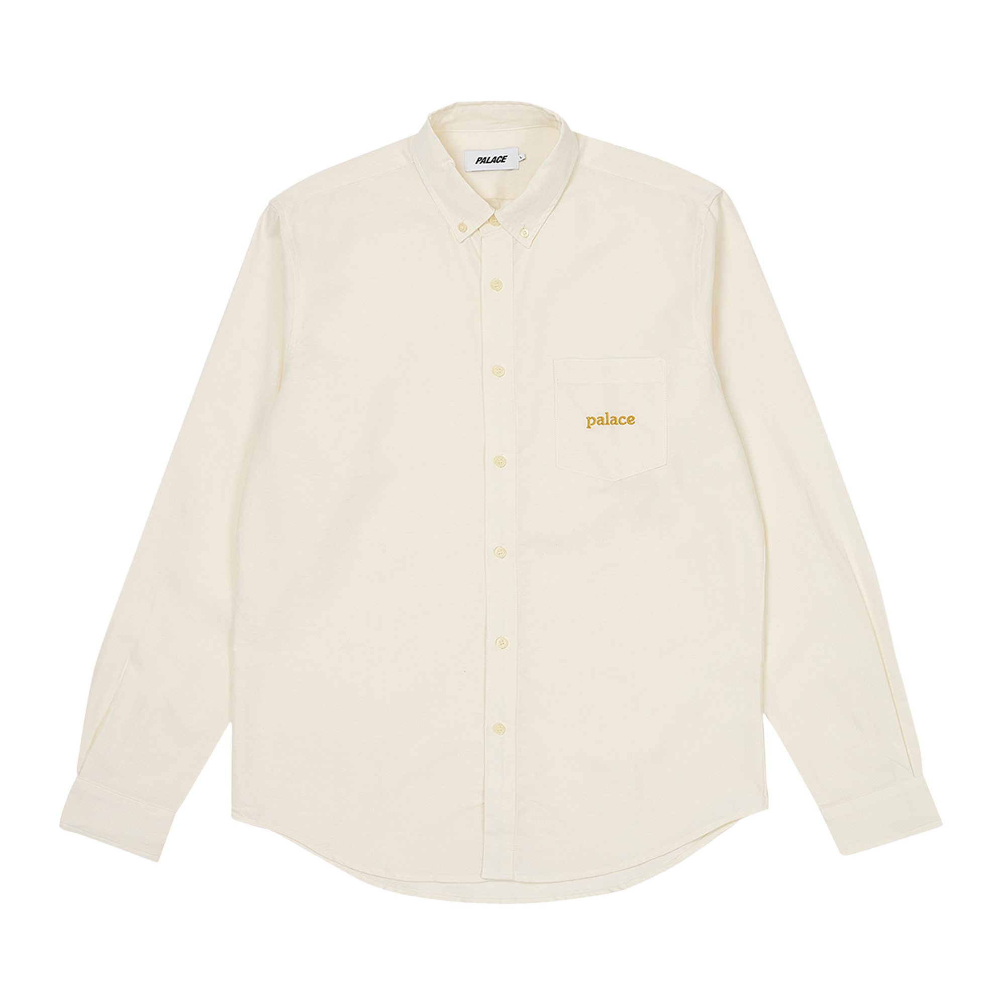 Pre-owned Palace Oxford Shirt 'soft White'