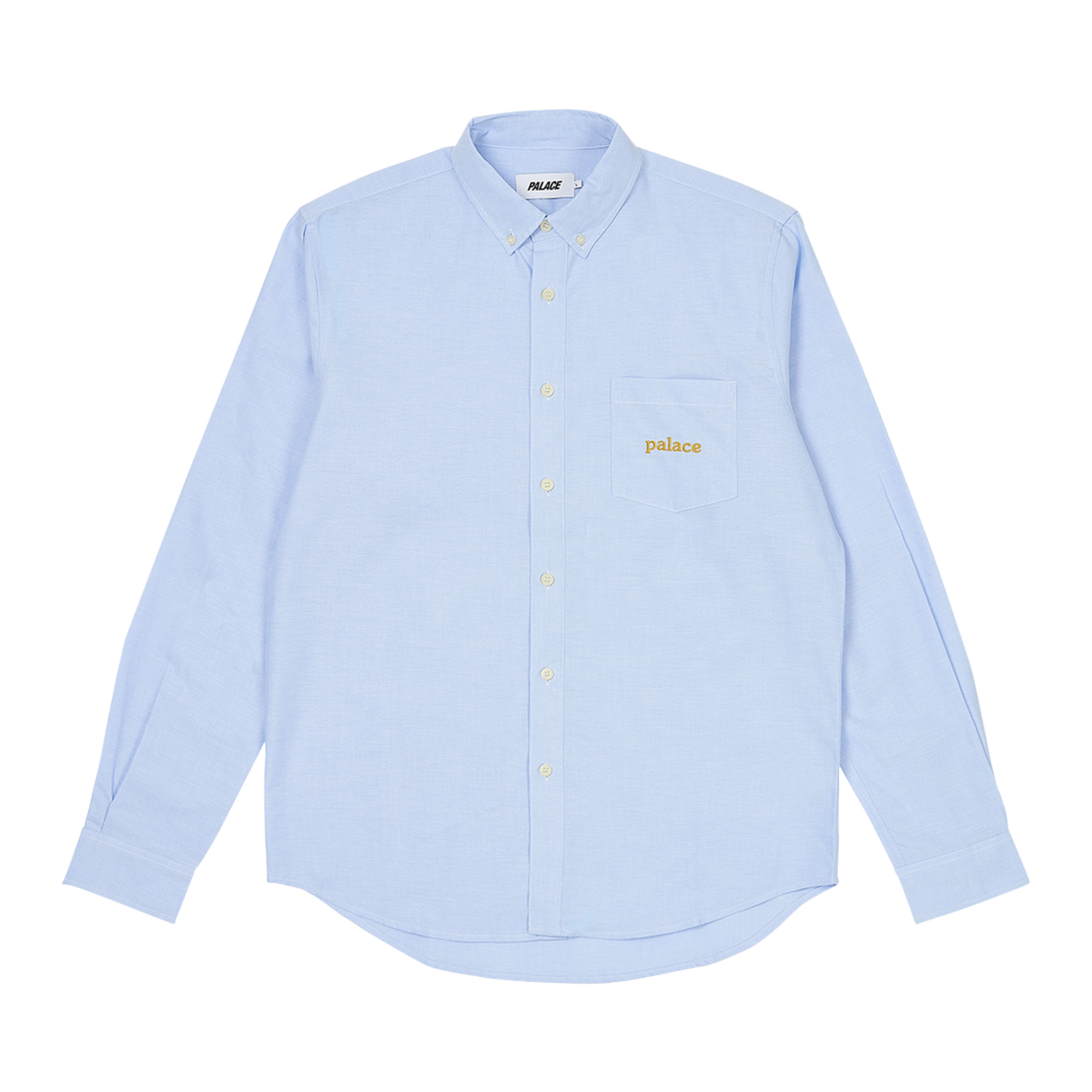 Pre-owned Palace Oxford Shirt 'light Blue'