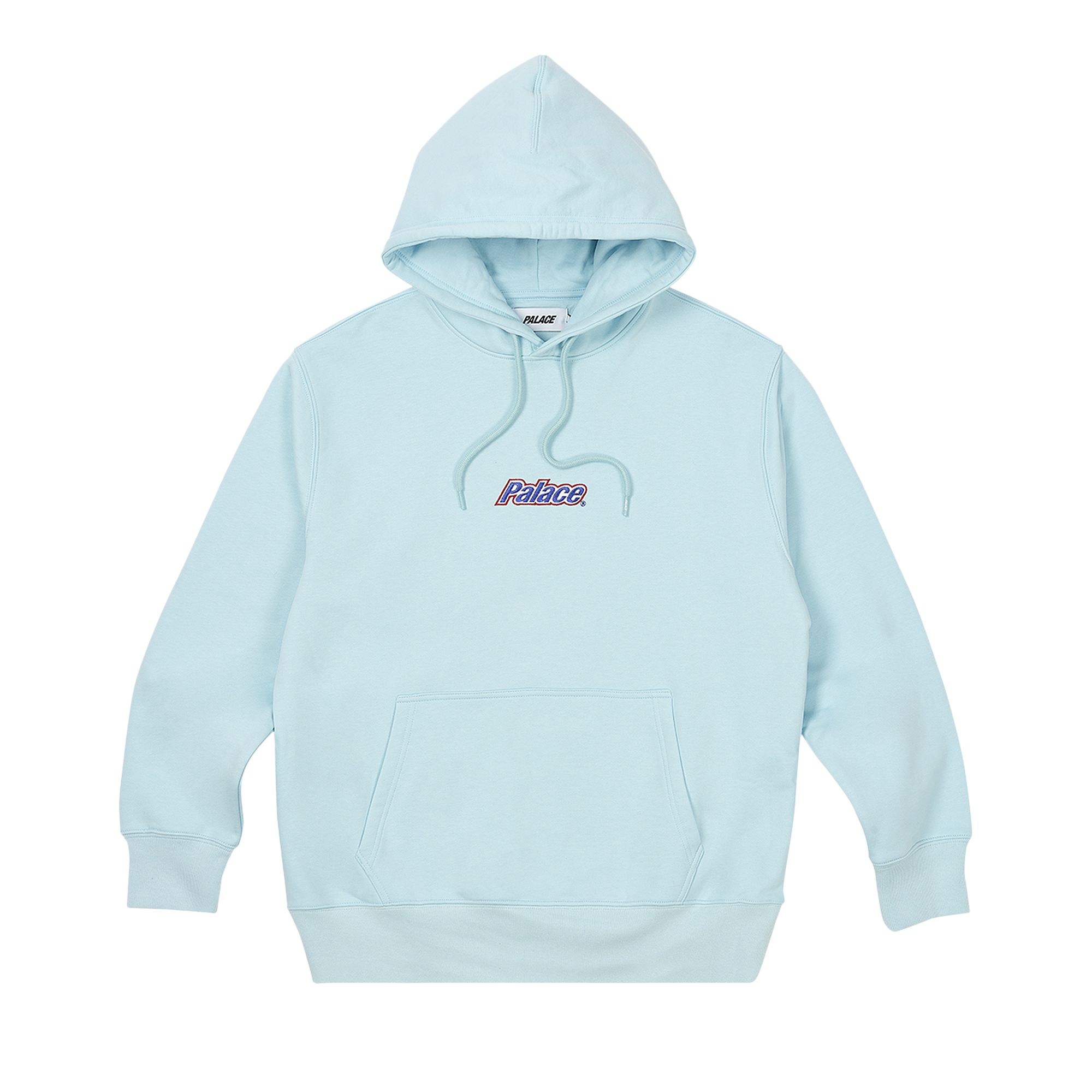 Pre-owned Palace Current Hood 'crystalised Blue' | Men's Size Xl