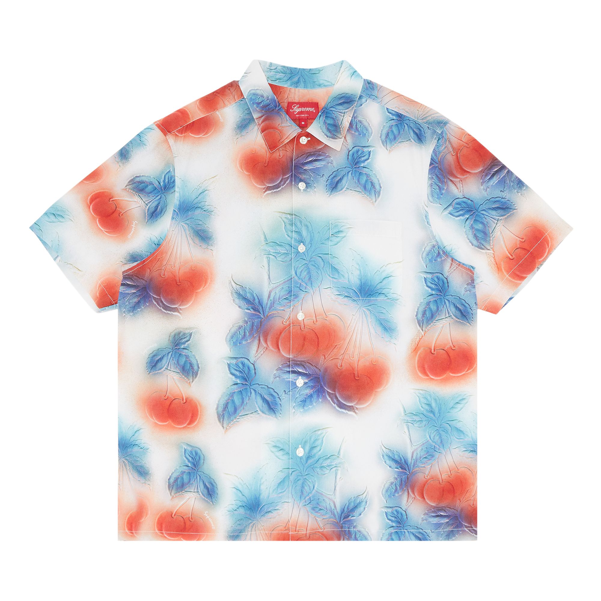 Supreme Cherries Short-Sleeve Shirt 'Multicolor' | Multi-Color | Men's Size M