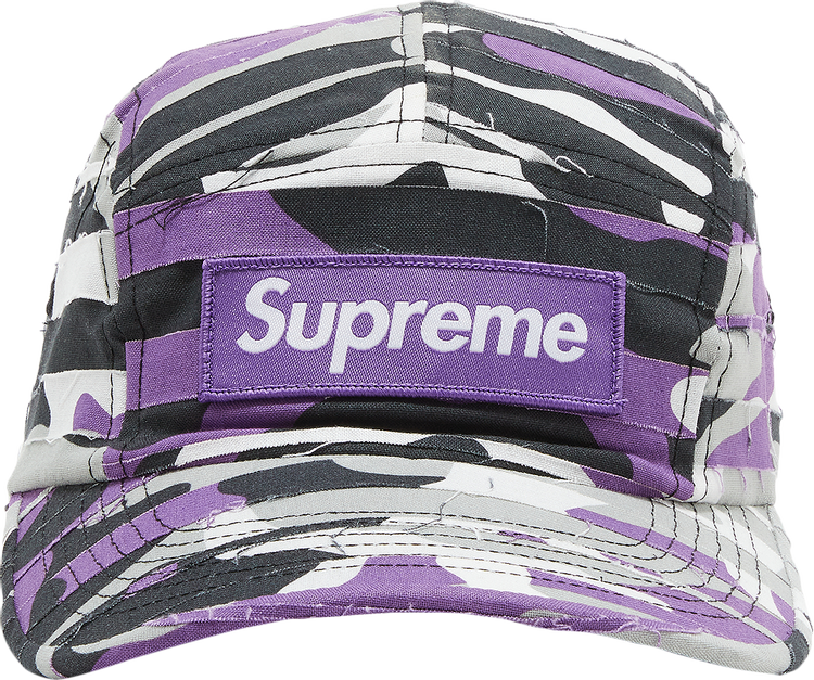 Buy Supreme Layered Camo Camp Cap 'Purple' - SS23H119 
