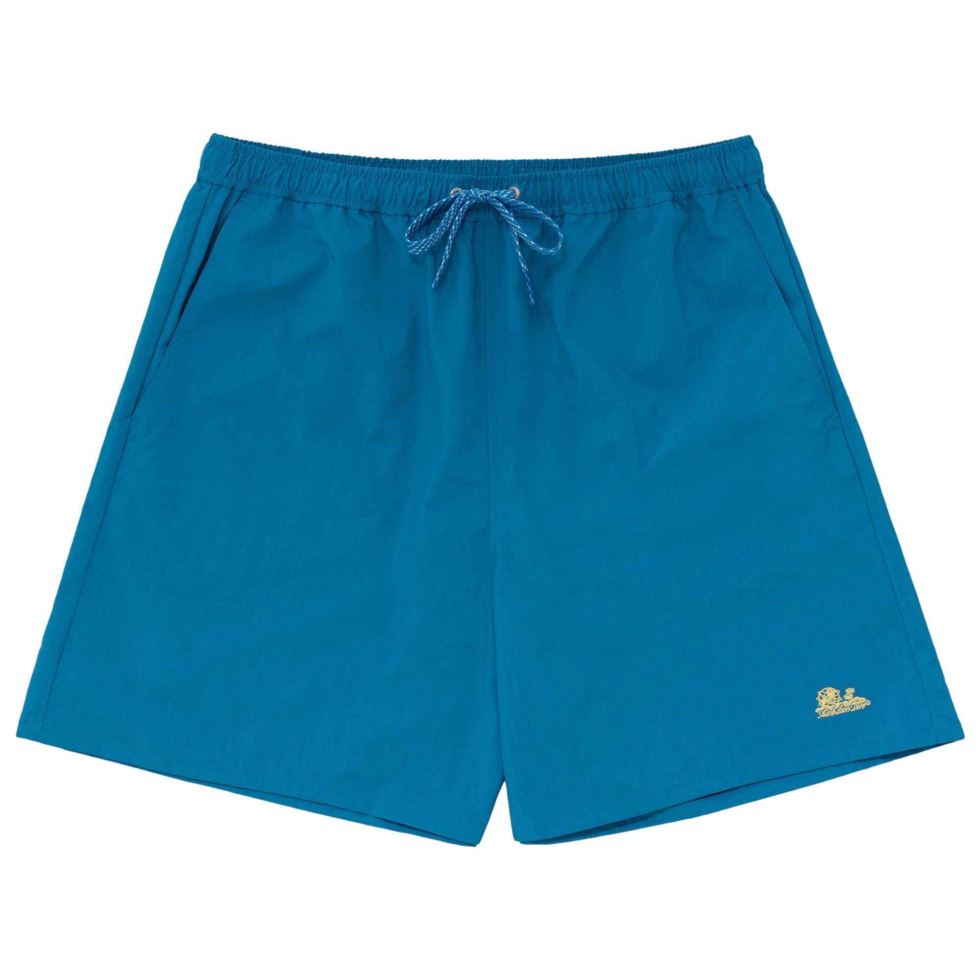 Pre-owned Aimé Leon Dore Unisphere Nylon Short 'mediterranean Blue' | Men's Size L