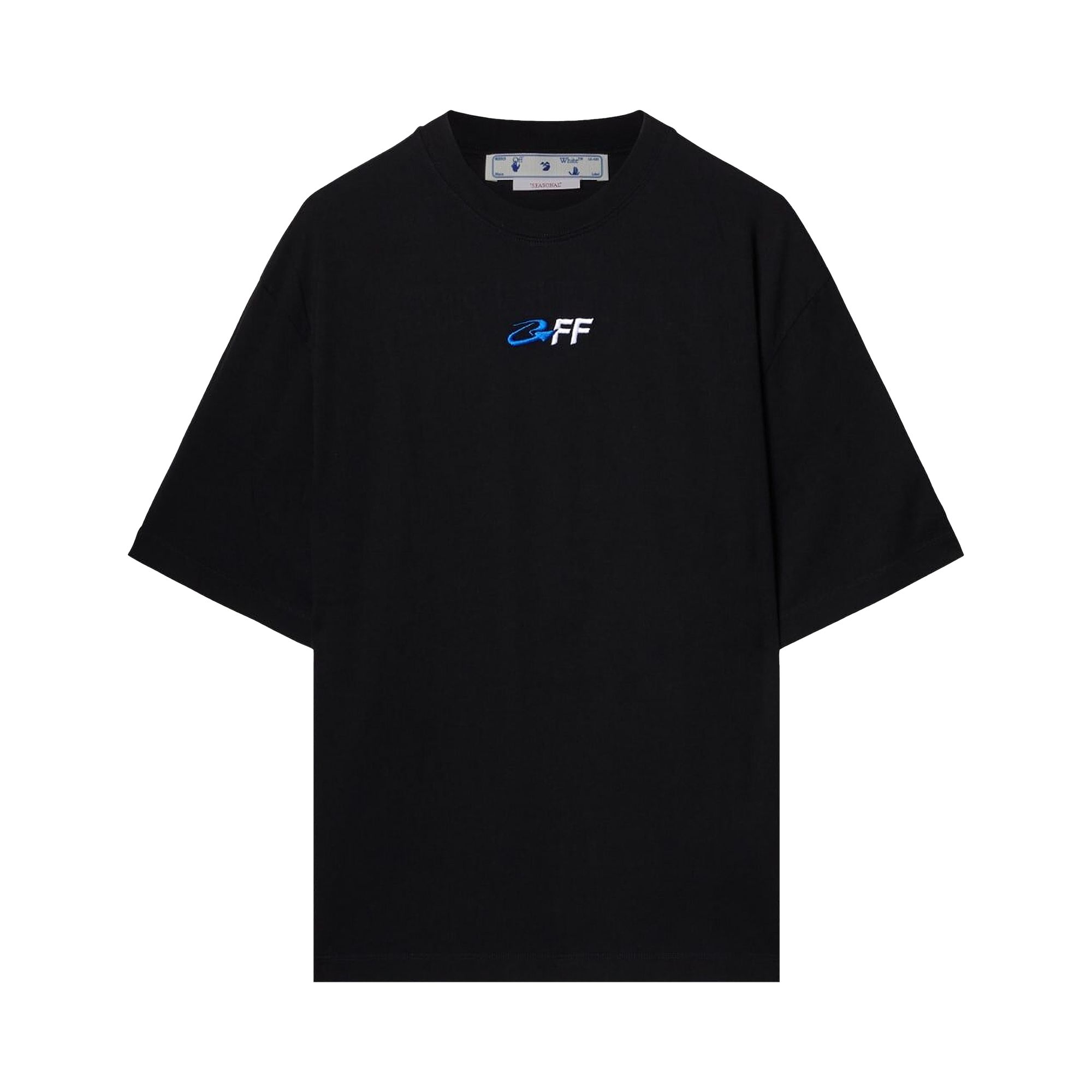 Off-White Exact Opp Over Skate Short-Sleeve Tee 'Black/White' | Men's Size XS