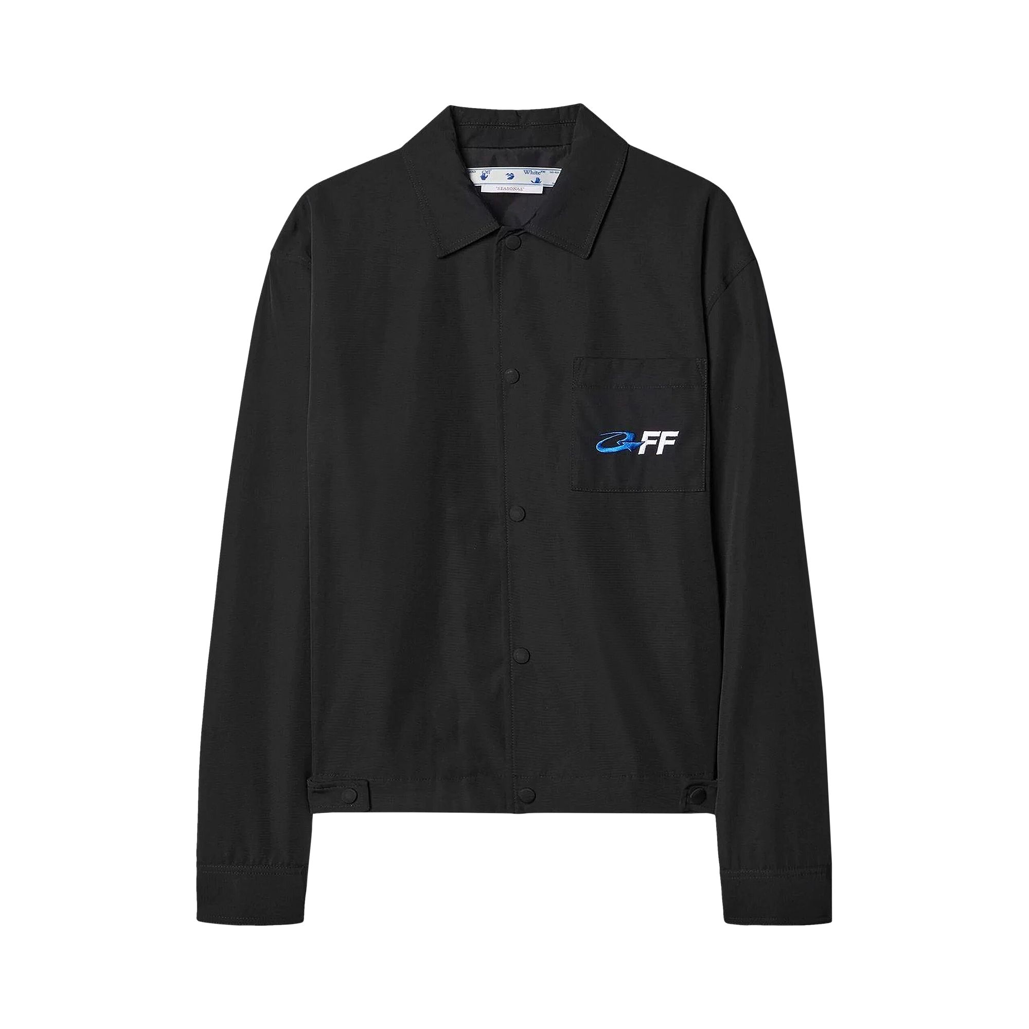 Off-White Exact Opposite Shirt Jacket 'Black/White' | Men's Size XL