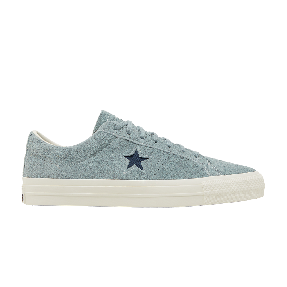 Pre-owned Converse One Star Pro Vintage Suede Low 'tidepool Grey'