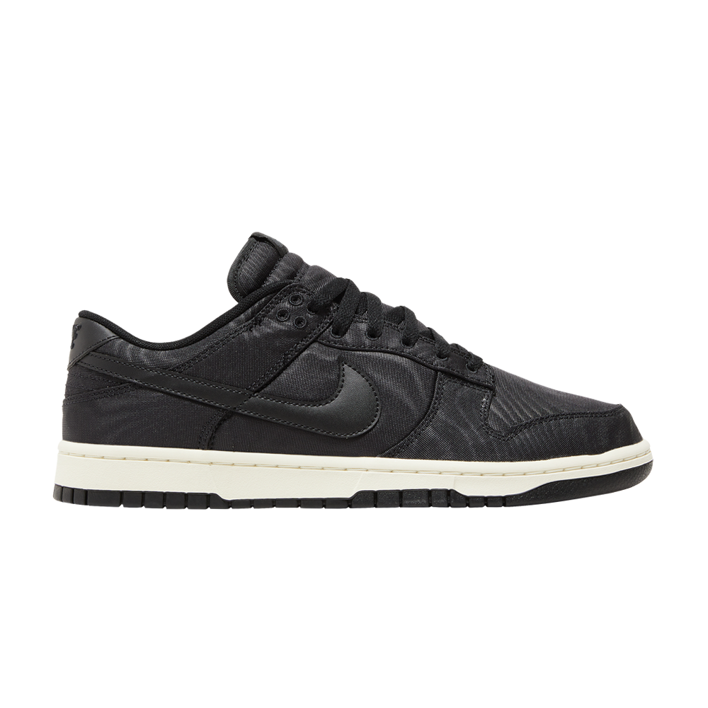 Pre-owned Nike Dunk Low 'black Canvas'