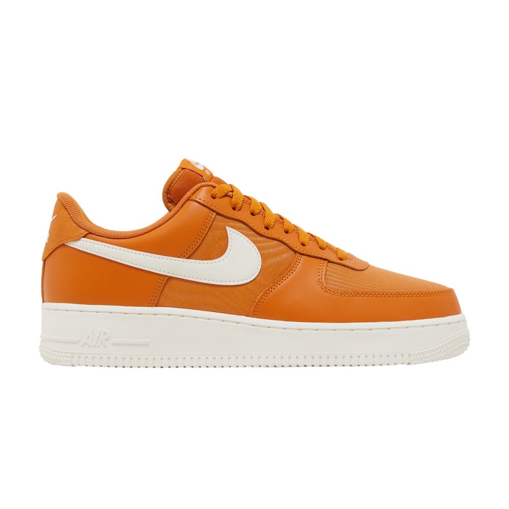 Pre-owned Nike Air Force 1 Low '07 Se 'monarch Canvas' In Orange