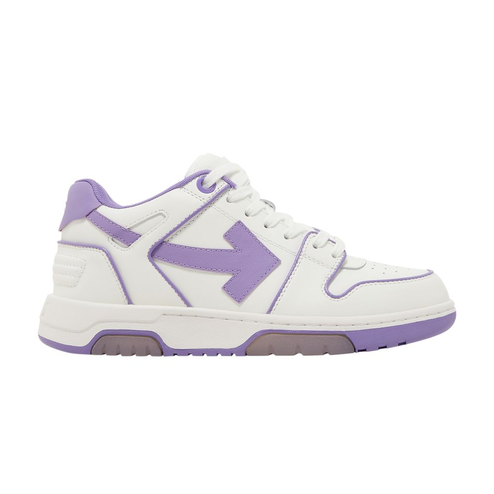 Pre-owned Off-white Wmns Out Of Office 'outlined - White Lilac Purple' | Women's Size 40