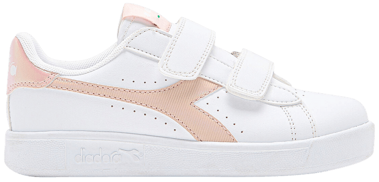 Diadora Game P Little Kid White Peach Whip